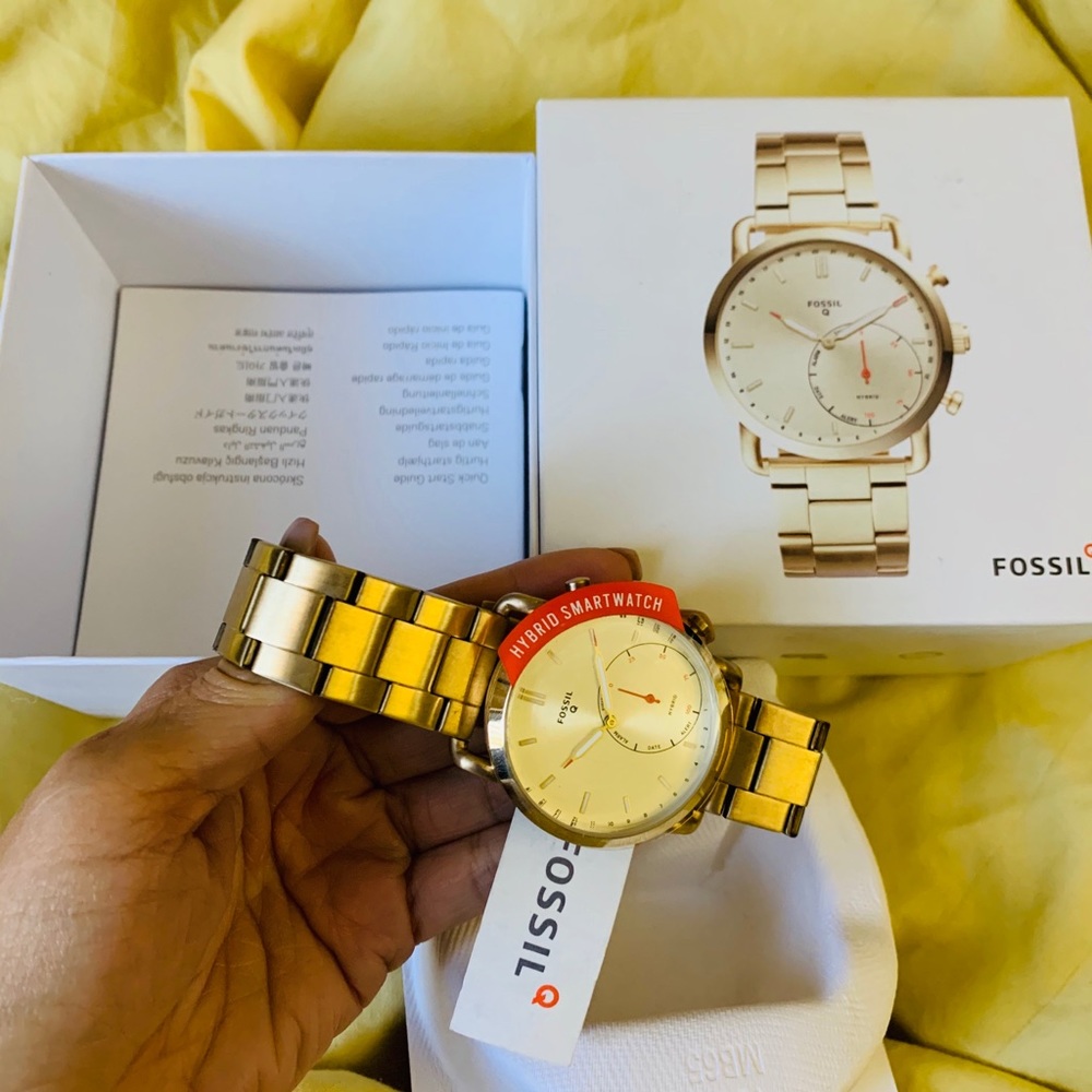 Authentic Fossil Hybrid Smartwatch Q Commuter